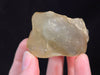 LIBYAN DESERT GLASS, Raw Crystal - Rare, 2A Grade, Large, 54.7g - Metaphysical, Healing Crystals and Stones, 46796-Throwin Stones