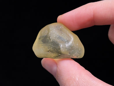 LIBYAN DESERT GLASS, Raw Crystal - Rare, 3A Grade, 15.1g - Metaphysical, Healing Crystals and Stones, 46990-Throwin Stones