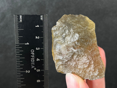 LIBYAN DESERT GLASS, Raw Crystal - Rare, 92.2g - Unique Gift, Home Decor, Raw Crystals and Stones, L1236-Throwin Stones