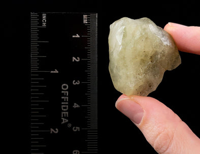 LIBYAN DESERT GLASS, Raw Crystal - Rare, B Grade - Raw Rocks and Minerals, Unique Gift, Home Decor, 52173-Throwin Stones