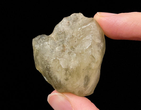 LIBYAN DESERT GLASS, Raw Crystal - Rare, B Grade - Raw Rocks and Minerals, Unique Gift, Home Decor, 52173-Throwin Stones