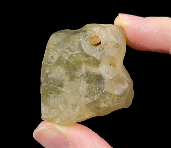 LIBYAN DESERT GLASS, Raw Crystal - Rare, B Grade - Raw Rocks and Minerals, Unique Gift, Home Decor, 52177-Throwin Stones