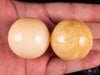 Light Yellow CALCITE Crystal Sphere - Crystal Ball, Housewarming Gift, Home Decor, E2109-Throwin Stones