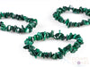 MALACHITE Crystal Bracelet - Chip Beads - Beaded Bracelet, Handmade Jewelry, Healing Crystal Bracelet, E0643-Throwin Stones