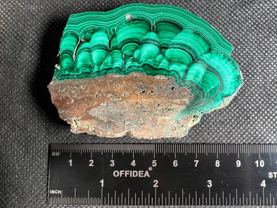 MALACHITE Crystal Slab - Green Malachite Stone, Jewelry Making, Unique Gift, Home Decor, 50396-Throwin Stones