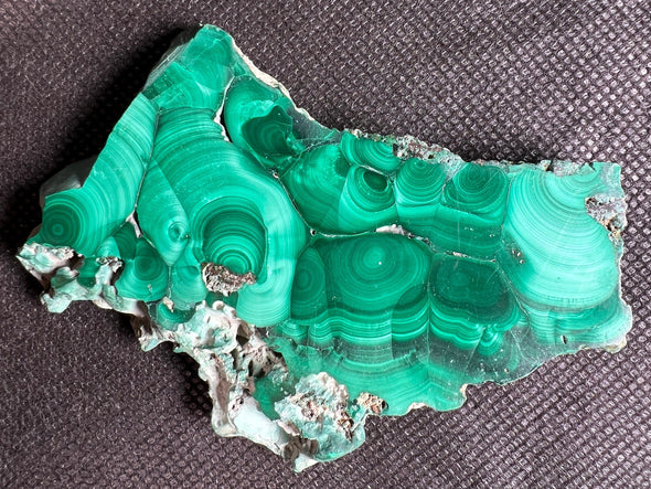 MALACHITE Crystal Slab - Green Malachite Stone, Jewelry Making, Unique Gift, Home Decor, 50397-Throwin Stones