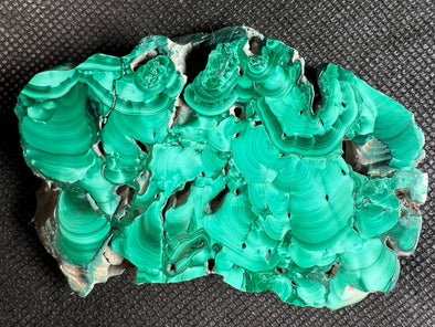 MALACHITE Crystal Slab - Green Malachite Stone, Jewelry Making, Unique Gift, Home Decor, 50402-Throwin Stones