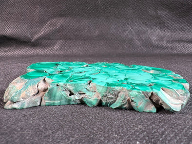 MALACHITE Crystal Slab - Green Malachite Stone, Jewelry Making, Unique Gift, Home Decor, 50402-Throwin Stones