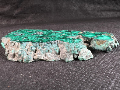 MALACHITE Crystal Slab - Green Malachite Stone, Jewelry Making, Unique Gift, Home Decor, 50403-Throwin Stones