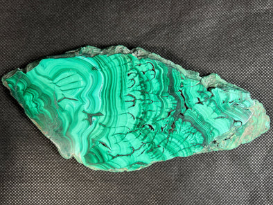 MALACHITE Crystal Slab - Green Malachite Stone, Jewelry Making, Unique Gift, Home Decor, 50414-Throwin Stones
