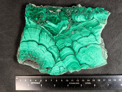 MALACHITE Crystal Slab - Green Malachite Stone, Jewelry Making, Unique Gift, Home Decor, 50419-Throwin Stones