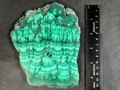 MALACHITE Crystal Slab - Green Malachite Stone, Jewelry Making, Unique Gift, Home Decor, 50420-Throwin Stones