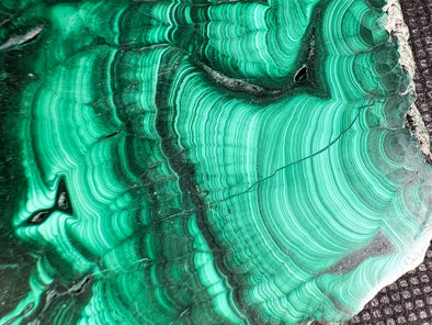 MALACHITE Crystal Slab - Green Malachite Stone, Jewelry Making, Unique Gift, Home Decor, 50421-Throwin Stones