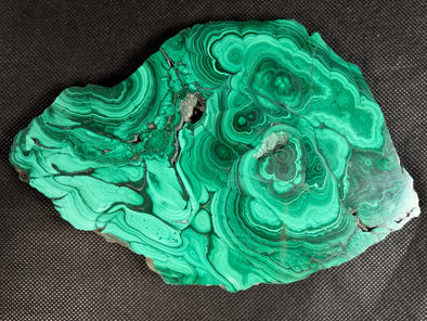 MALACHITE Crystal Slab - Green Malachite Stone, Jewelry Making, Unique Gift, Home Decor, 50427-Throwin Stones