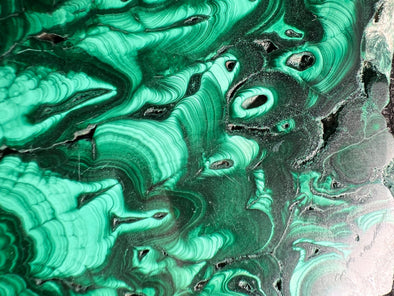 MALACHITE Crystal Slab - Green Malachite Stone, Jewelry Making, Unique Gift, Home Decor, 50430-Throwin Stones