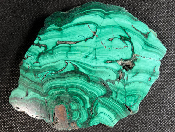 MALACHITE Crystal Slab - Green Malachite Stone, Jewelry Making, Unique Gift, Home Decor, 50433-Throwin Stones