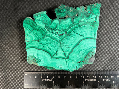 MALACHITE Crystal Slab - Green Malachite Stone, Jewelry Making, Unique Gift, Home Decor, 50434-Throwin Stones