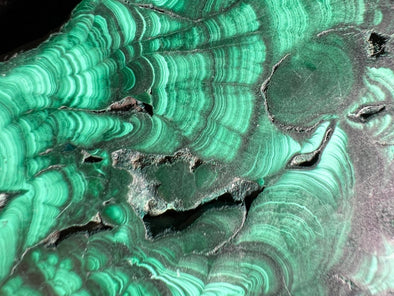 MALACHITE Crystal Slab - Green Malachite Stone, Jewelry Making, Unique Gift, Home Decor, 50438-Throwin Stones
