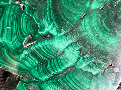 MALACHITE Crystal Slab - Green Malachite Stone, Jewelry Making, Unique Gift, Home Decor, 50440-Throwin Stones