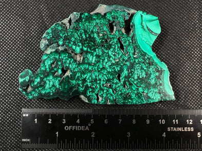 MALACHITE Crystal Slab - Green Malachite Stone, Jewelry Making, Unique Gift, Home Decor, 50452-Throwin Stones