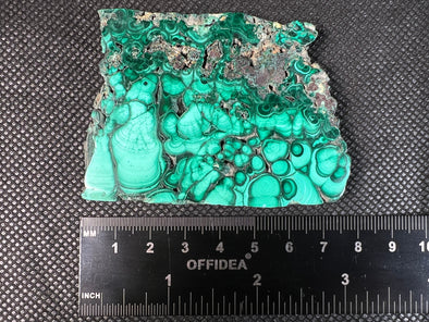 MALACHITE Crystal Slab - Green Malachite Stone, Jewelry Making, Unique Gift, Home Decor, 50461-Throwin Stones