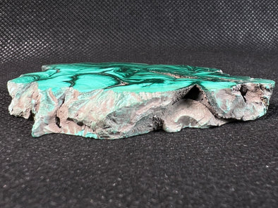 MALACHITE Crystal Slab - Green Malachite Stone, Jewelry Making, Unique Gift, Home Decor, 50475-Throwin Stones