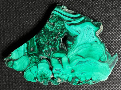 MALACHITE Crystal Slab - Green Malachite Stone, Jewelry Making, Unique Gift, Home Decor, 50480-Throwin Stones