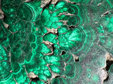 MALACHITE Crystal Slab - Green Malachite Stone, Jewelry Making, Unique Gift, Home Decor, 50481-Throwin Stones