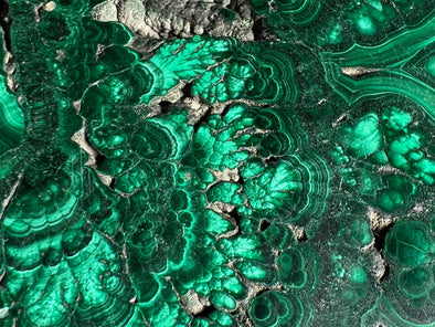 MALACHITE Crystal Slab - Green Malachite Stone, Jewelry Making, Unique Gift, Home Decor, 50481-Throwin Stones