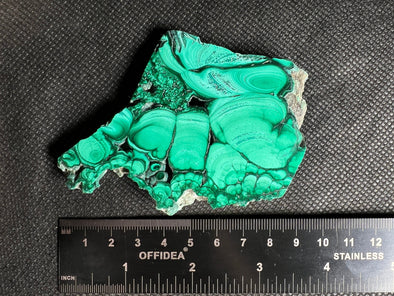 MALACHITE Crystal Slab - Green Malachite Stone, Jewelry Making, Unique Gift, Home Decor, 50483-Throwin Stones