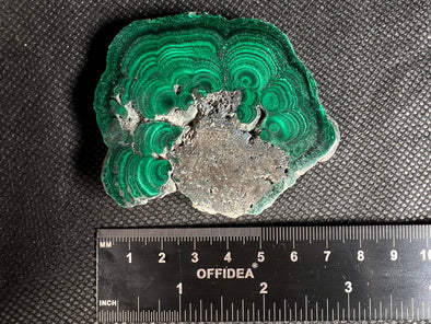 MALACHITE Crystal Slab - Green Malachite Stone, Jewelry Making, Unique Gift, Home Decor, 50486-Throwin Stones