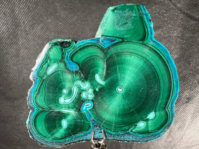 MALACHITE Crystal Slab - Green Malachite Stone, Jewelry Making, Unique Gift, Home Decor, 51574-Throwin Stones