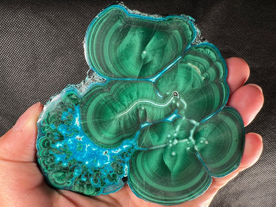 MALACHITE Crystal Slab - Green Malachite Stone, Jewelry Making, Unique Gift, Home Decor, 51596-Throwin Stones