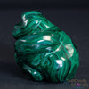 MALACHITE Gorilla, Stone Carving - Hand Carved, Housewarming Gift, Home Decor, Healing Crystals and Stones, 39726-Throwin Stones