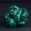 MALACHITE Gorilla, Stone Carving - Hand Carved, Housewarming Gift, Home Decor, Healing Crystals and Stones, 39726-Throwin Stones