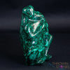 MALACHITE Gorilla, Stone Carving, Large - Hand Carved, Housewarming Gift, Home Decor, Healing Crystals and Stones, 39724-Throwin Stones