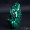 MALACHITE Gorilla, Stone Carving, Large - Hand Carved, Housewarming Gift, Home Decor, Healing Crystals and Stones, 39724-Throwin Stones