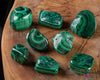 MALACHITE Tumbled Stone - Tumbled Crystals, Self Care, Healing Crystals and Stones, E1266-Throwin Stones