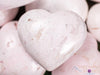 MANGANO CALCITE Crystal Heart, Pitted - Self Care, Mom Gift, Home Decor, Healing Crystals and Stones, E1888-Throwin Stones