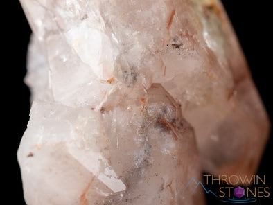 MESSINA QUARTZ Raw Crystal - Planet Quartz w Hematite, Kaolinite - Housewarming Gift, Home Decor, Raw Crystals and Stones, 39208-Throwin Stones