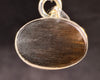 METEOR SUNSTONE Pendant - Sterling Silver, Oval - Genuine Rainbow Meteor Shower Sunstone Crystal Pendant from Tanzania, 53970-Throwin Stones