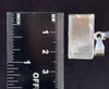 METEOR SUNSTONE Pendant - Sterling Silver, Rectangle - Genuine Rainbow Meteor Shower Sunstone Crystal Pendant from Tanzania, 53971-Throwin Stones