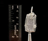METEORITE Pendant - Ancient Muonionalusta Meteor, Herkimer Diamond - Wire Wrapped Crystal Necklace, Handmade Jewelry, 51517-Throwin Stones