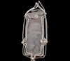 METEORITE Pendant - Ancient Muonionalusta Meteor, Herkimer Diamond - Wire Wrapped Crystal Necklace, Handmade Jewelry, 51518-Throwin Stones