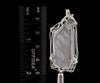 METEORITE Pendant - Ancient Muonionalusta Meteor, Herkimer Diamond - Wire Wrapped Crystal Necklace, Handmade Jewelry, 51527-Throwin Stones
