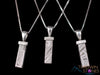 METEORITE Pendant Necklace - Aletai Meteor, Rectangle - Handmade Jewelry, Space Astronomy Gifts, E1858-Throwin Stones