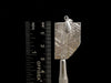 METEORITE Pendant - Rhodium Plated - Ancient Muonionalusta Meteor, Handmade Jewelry, Space Astronomy Gifts, 50227-Throwin Stones