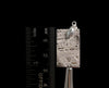 METEORITE Pendant - Rhodium Plated - Ancient Muonionalusta Meteor, Handmade Jewelry, Space Astronomy Gifts, 50261-Throwin Stones