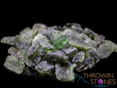 MOLDAVITE - 1-4gr - Raw Moldavite Crystal, Genuine Moldavite Stone, E1740-Throwin Stones