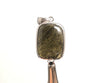 MOLDAVITE Pendant - Sterling Silver, Raw and Polished - Moldavite Necklace Pendant, Pure Moldavite Jewelry, 49719-Throwin Stones